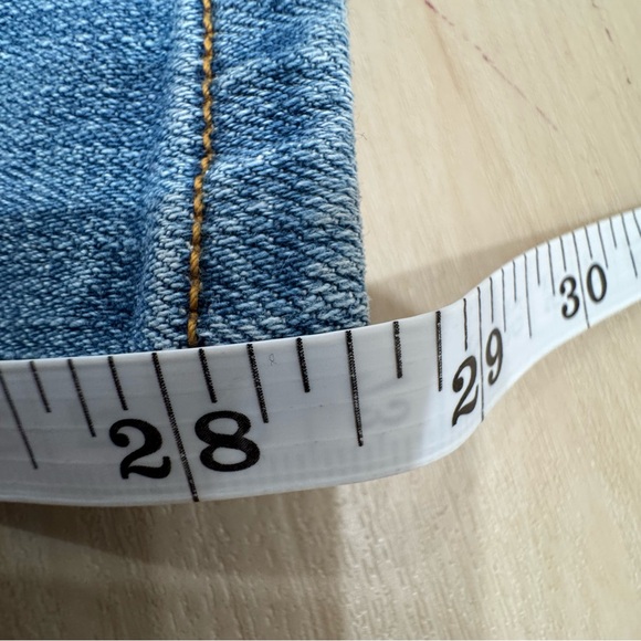 Pilcro & the Letterpress Anthropologie Women 28 Slim Boyfriend Jeans Embroidered - Picture 16 of 16